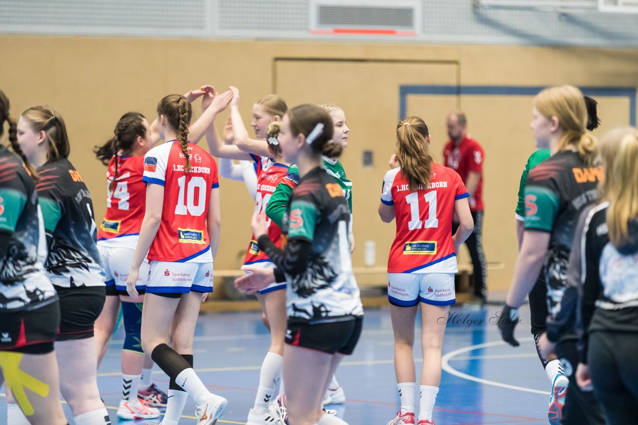 Bild 25 - wBJ HC Quickborn - HSG Tills Loew. : Ergebnis: 19:20